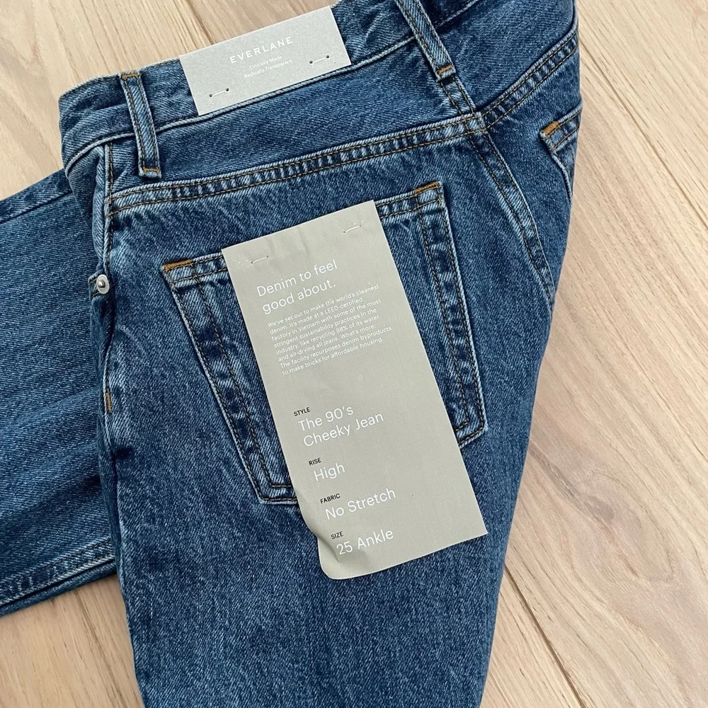 Everlane 90’s cheeky jeans